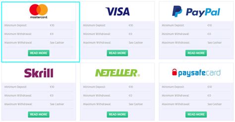 casinos that accept prepaid mastercard